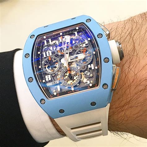 richard mille bleu prix|Richard Mille watch.